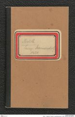 Seite 1, Tagebuch "Neolith. Lang-Mannersdorf | 1920" (NHMW-PRAE-BBB-87)